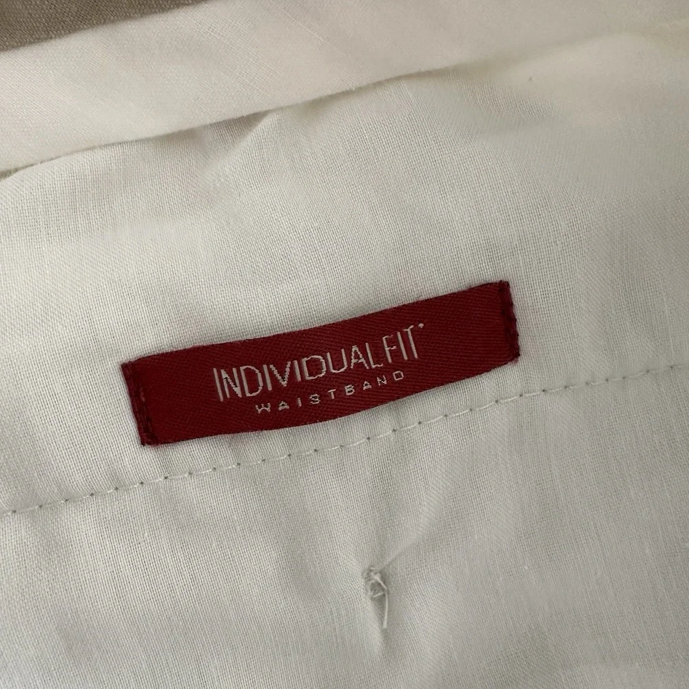 Dockers Premium Pants Mens 38x34 Individual Fit‎ Flat Front Relaxed Stretch
